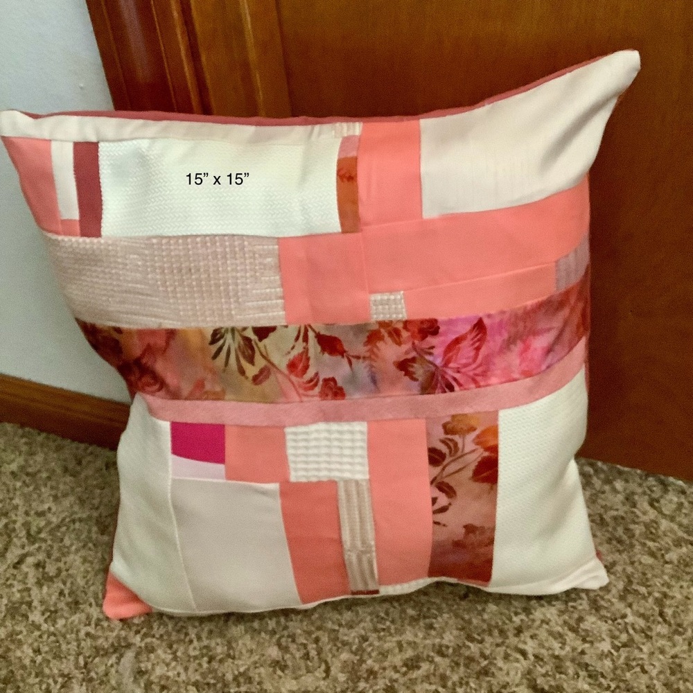 ‘Pillow Talk’ custom decorative pillow